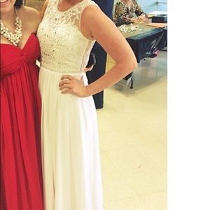 White Prom Dress